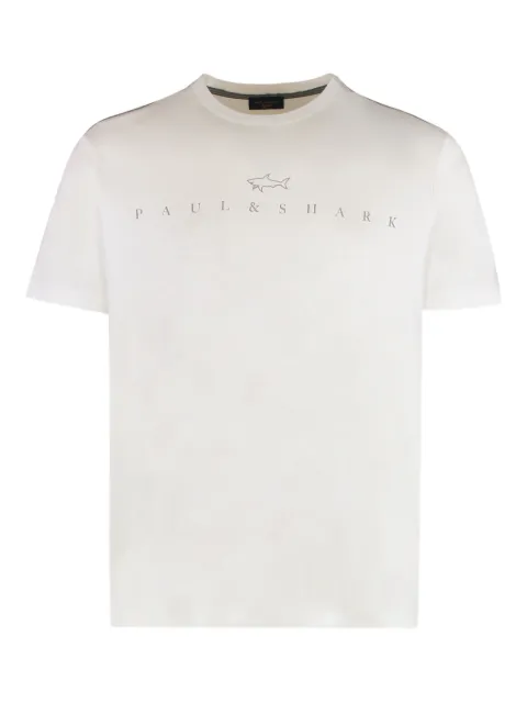 Paul & Shark logo-print T-shirt White 15311635