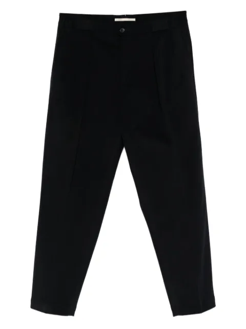 Briglia 1949 Portobello pleat-detail trousers Blue PORTOBELLOS400170
