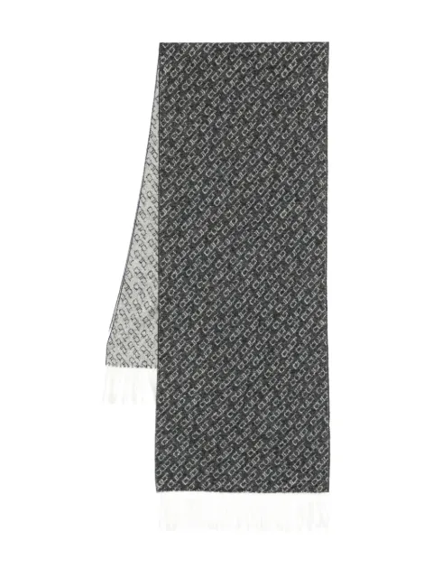 Cult patterned scarf Black X4EPUX005019999