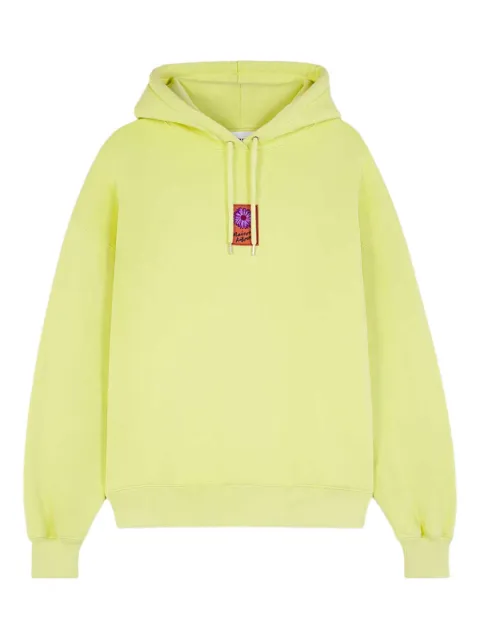 Maison Kitsuné Drawstring hooded hoodie Yellow MW00703KM0307P726