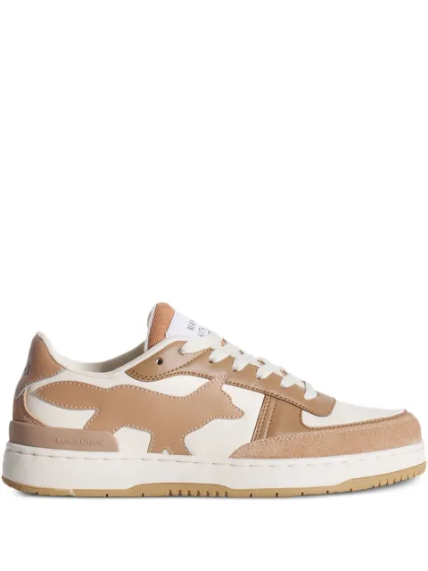 Maison Kitsuné Chiru fox-appliqué lace-up sneakers Neutrals MW04804LR00340281