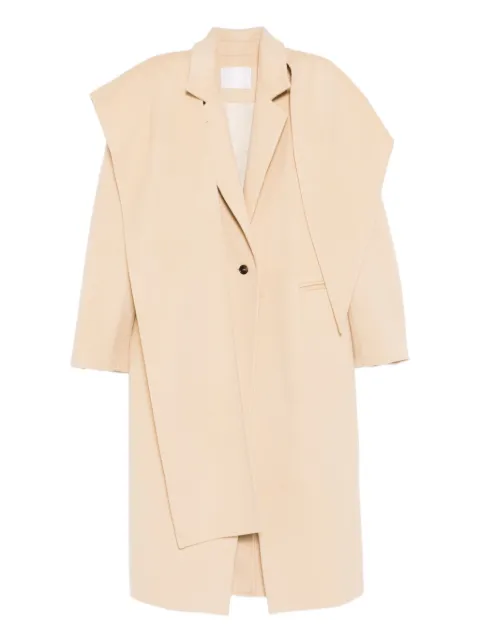YCH single-breasted trench coat Yellow W25CT1042YL