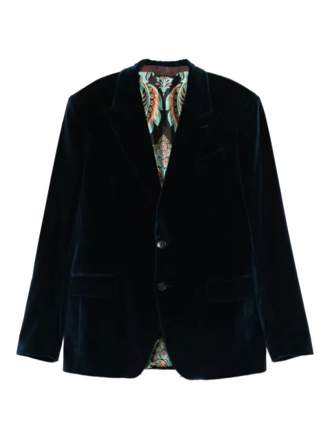ETRO single-breasted blazer Blue MRCA005999TUEI1