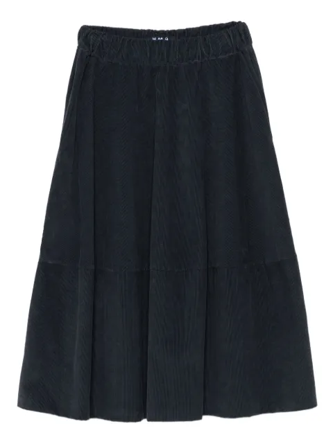 Labo Art corduroy panelled skirt Grey L962FG002