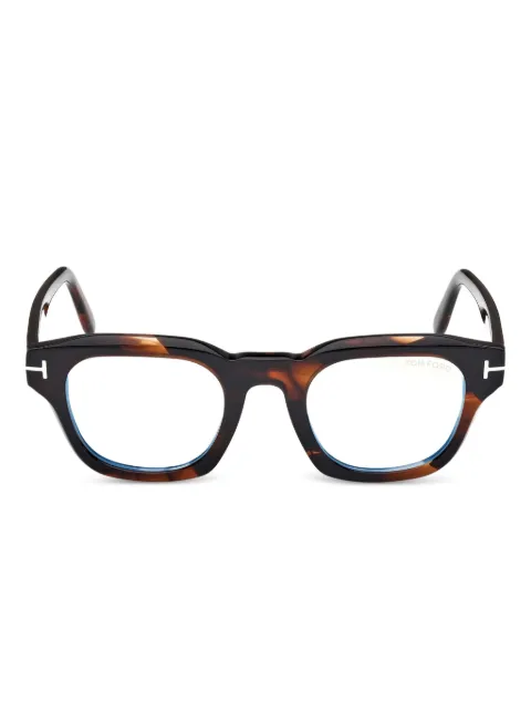 TOM FORD Eyewear square-frame glasses Brown FT6083B