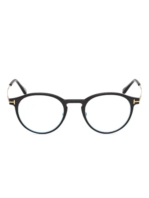 TOM FORD Eyewear round-frame glasses Black FT6088B
