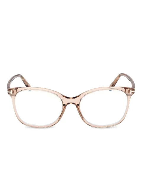 TOM FORD Eyewear square-frame glasses Neutrals FT6089B