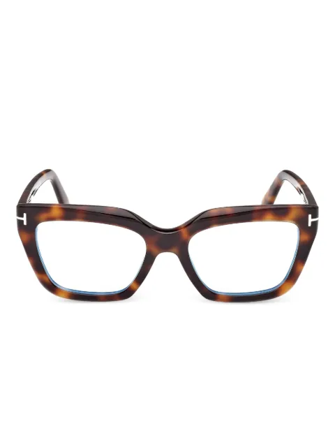TOM FORD Eyewear square-frame glasses Brown FT6093B