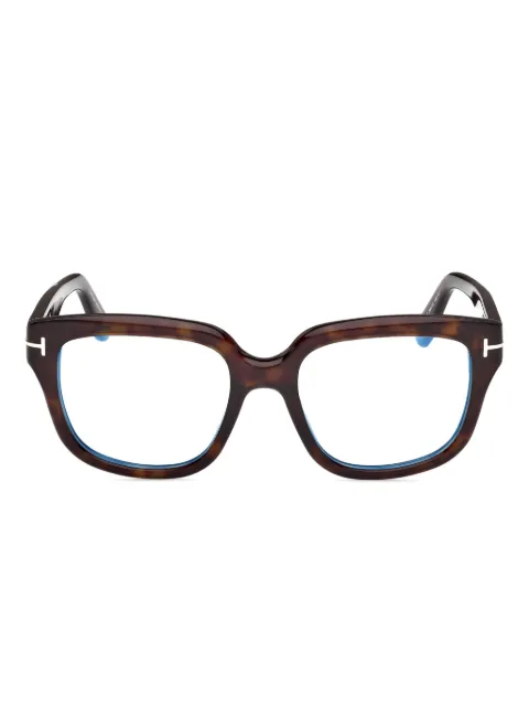 TOM FORD Eyewear square-frame glasses Brown FT6094B