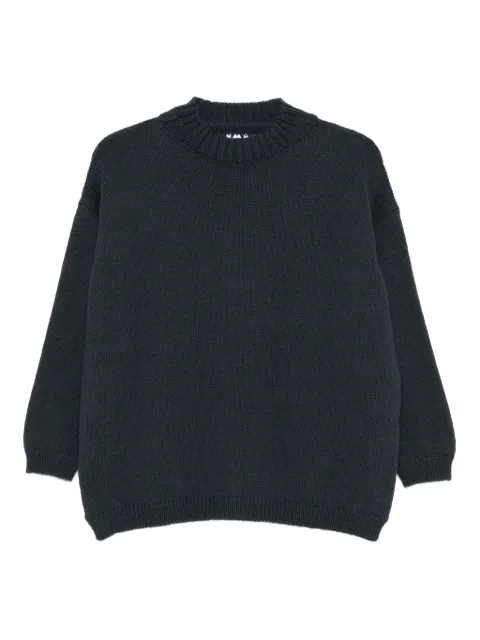 Labo Art ribbed sweater Black L962FM016