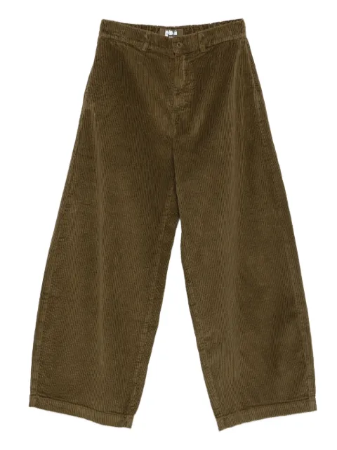 Labo Art corduroy flared trousers Green L962FP002