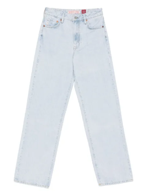 Superdry wide-leg organic cotton jeans Blue W7010800A