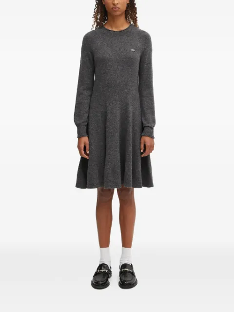 Lacoste long-sleeve mini dress Grey EF4161