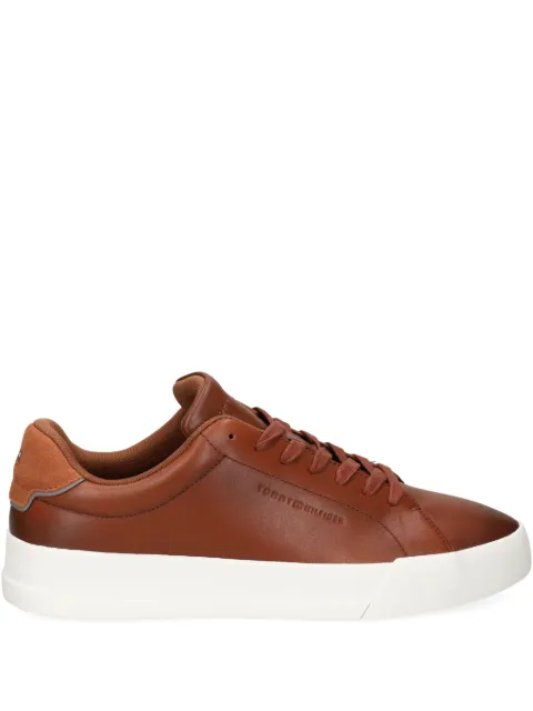 Tommy Hilfiger Iconic leather sneakers Brown FM0FM05729