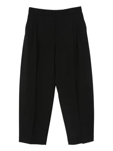 Alaïa virgin wool blend straight-leg trousers Black AA9P1254T471B