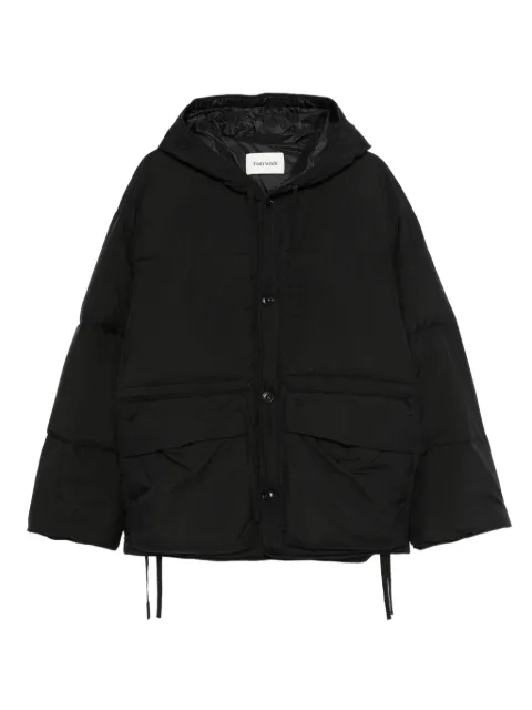 TONYWACK hooded padded coat Black BE34PD01