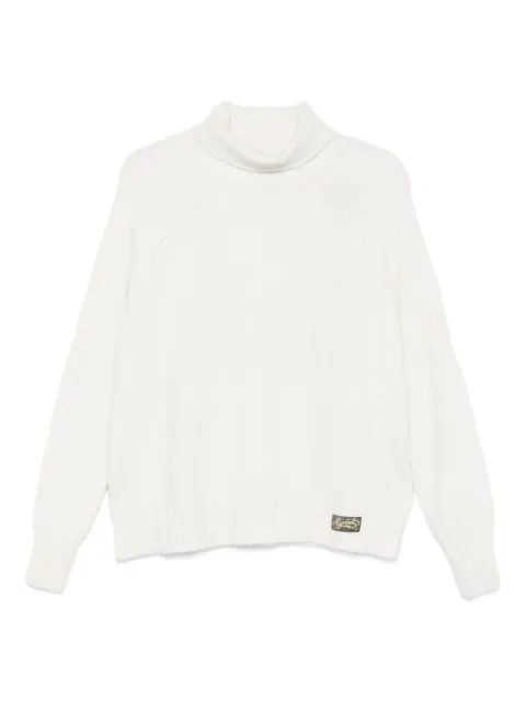 Superdry roll-neck sweater White W6110502A