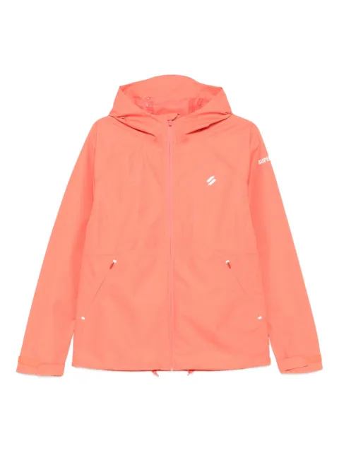Superdry waterproof hooded jacket Pink WS311417AMHI