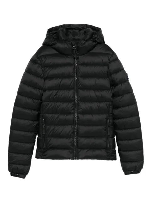 Superdry hooded padded jacket Black W5011405A02A