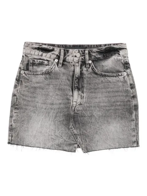 Superdry denim straight skirt Grey W7210246A
