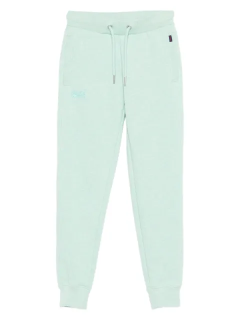 Superdry logo-embroidered track pants Green W7010905A