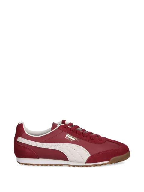 PUMA suede stripe-detail sneakers Red 402353