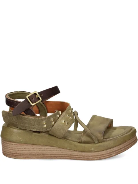A.S.98 Shiloh studded-strap sandals Grey C02001