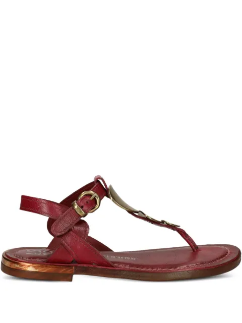 A.S.98 embellished sandals Red B94004