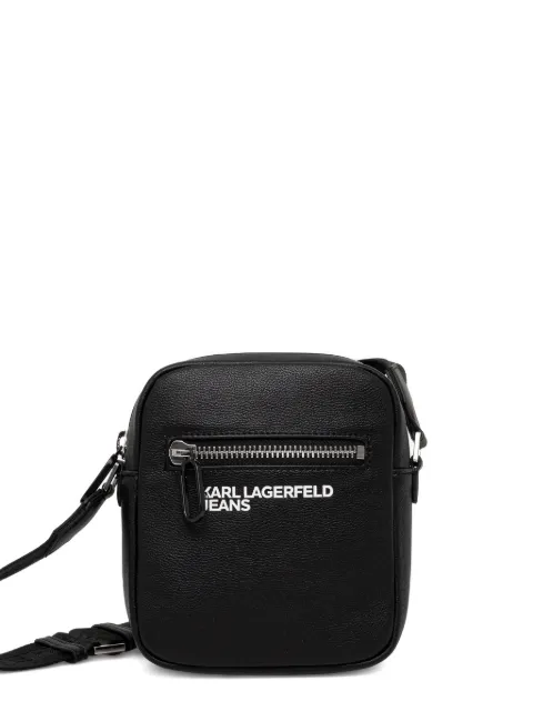 Karl Lagerfeld Jeans logo cross body bag Black A4M30316999