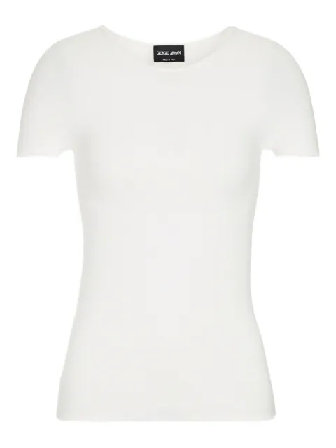 Giorgio Armani short-sleeve T-shirt White 8NAM32AM05Z