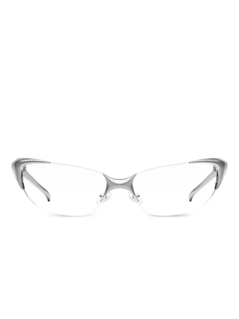 Gentle Monster Hypnosis A02 geometric glasses Silver HYPNOSISA02