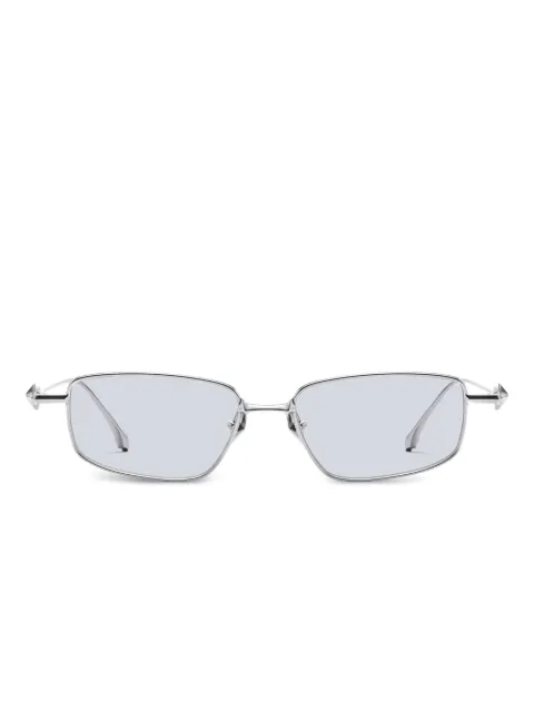Gentle Monster Saga 02 rectangular-temple sunglasses Silver SAGA02V