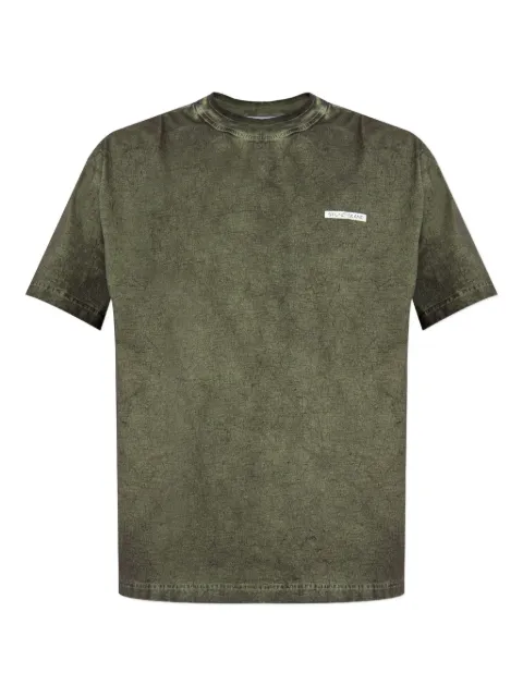 Stone Island logo-print cotton T-shirt Green K2S152100002S0174