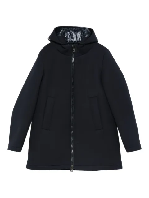 Herno hooded zip-fastening jacket Blue GC000516D39501Z