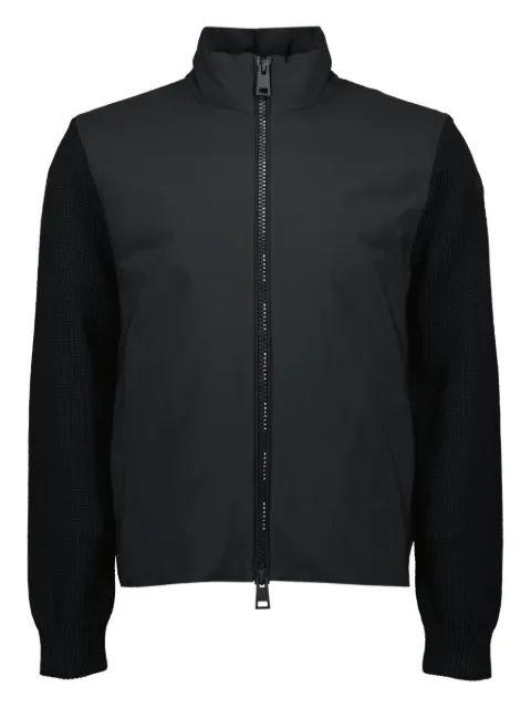 Moncler long-sleeve zip-up cardigan Black K20919B00054M1282