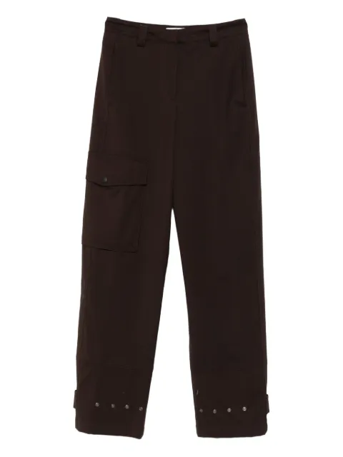 PT Torino cargo studded trousers Brown CDVSGIZ00STDDX090360