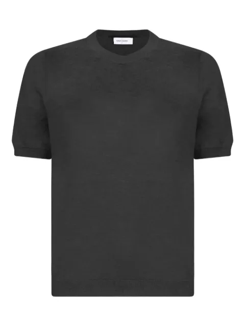 Gran Sasso short-sleeve sweater Grey 4321114711098
