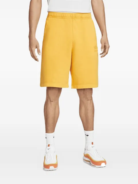 Nike fleece-texture track shorts Yellow DZ3061