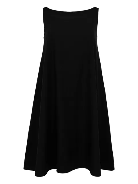 AZEEZA Samiya mini dress Black SAMIYAMINIPOPLINBLACK