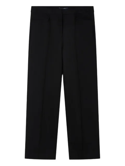 'S Max Mara cotton-blend trousers Black 2529136071600