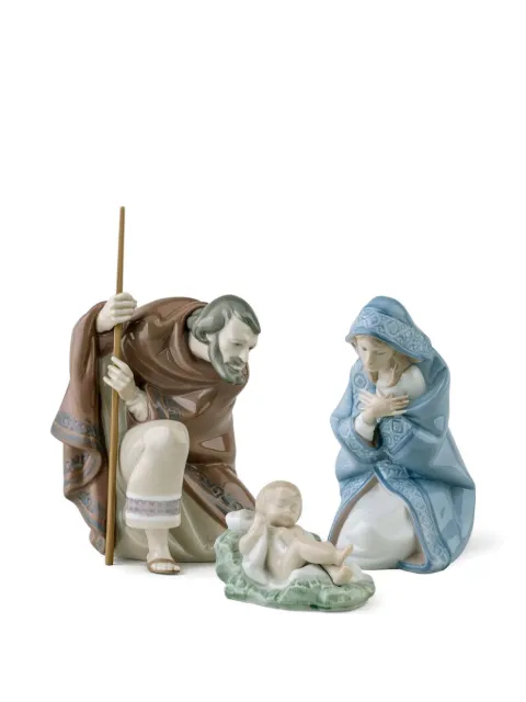 Lladró Mary Nativity sculpture Blue 01007804
