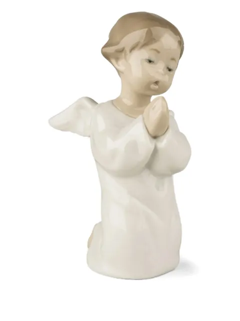 Lladró Angel Praying sculpture White 01004538