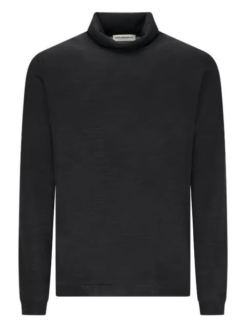 GOES BOTANICAL roll-neck sweater Grey 104GOES