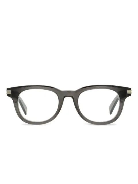 Zegna oval frame glasses Grey EZ527948020
