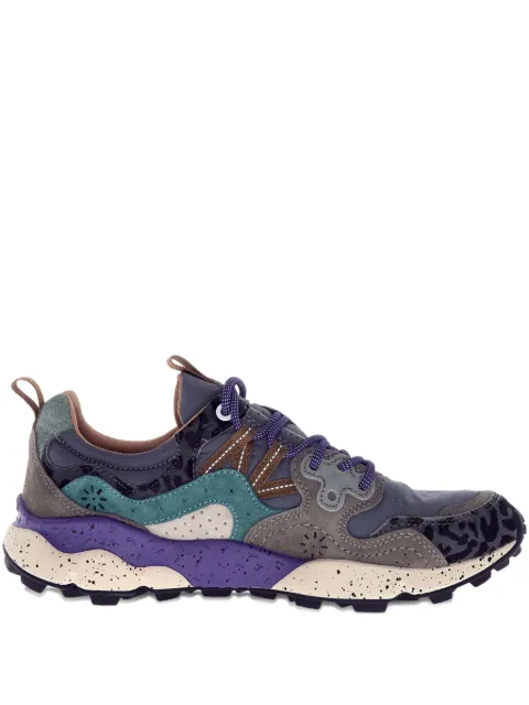 FLOWER MOUNTAIN Yamano 3 nubuck leather sneakers Grey 2017818561B74