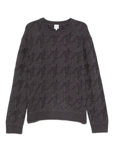 Paul Smith geometric-pattern sweater Brown M1R557ZT0283461