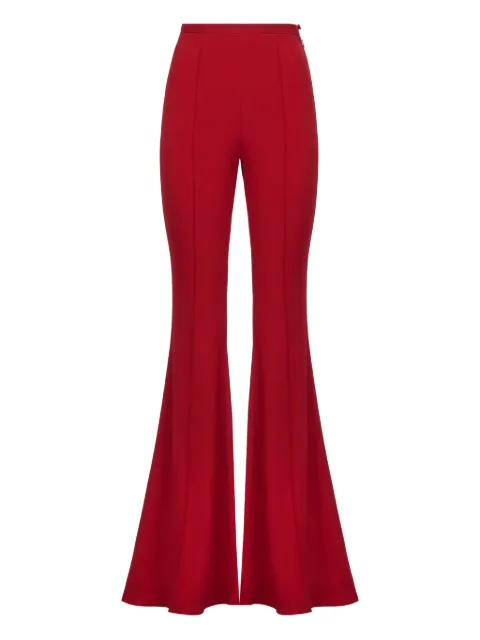 Taller Marmo Mae flared trousers Red TMRE2643360
