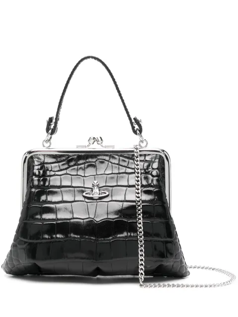 Vivienne Westwood Granny Frame clutch bag Black 4B010007WL0098