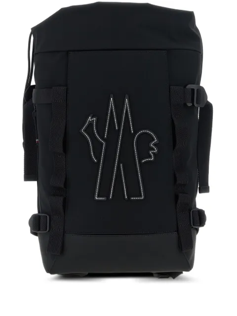 Moncler Grenoble logo-embossed drawstring backpack Black K20975A00002M7570