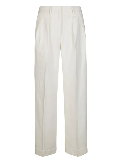 Forte Forte pleated trousers White 14036